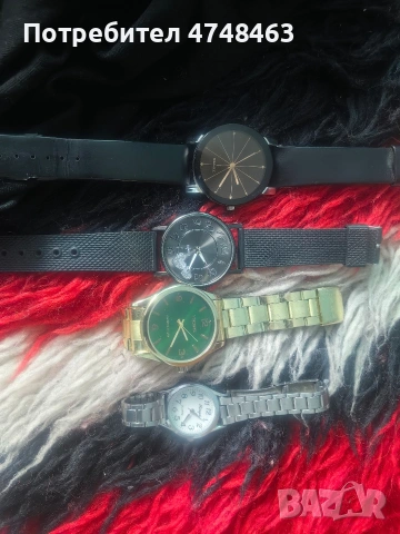 4 часовника с нови батерии работещи , снимка 2 - Дамски - 53925051