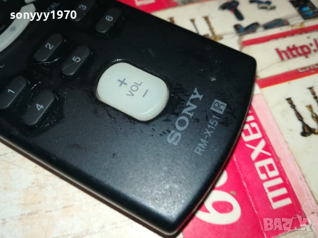 SONY RM-X151 REMOTE CONTROL 0807250853, снимка 12 - Други - 50945698