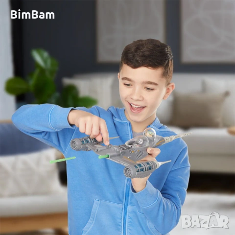 Космически кораб STAR WARS със фигурки / HASBRO, снимка 4 - Фигурки - 51943153