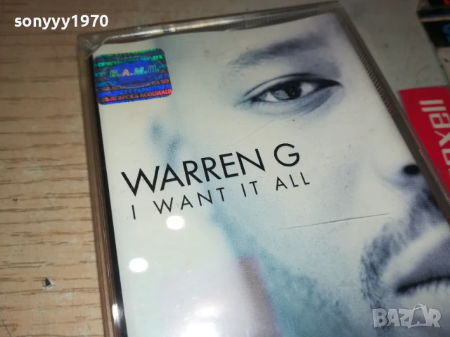 WARREN G-ORIGINAL TAPE 2905250402, снимка 9 - Аудио касети - 50465267