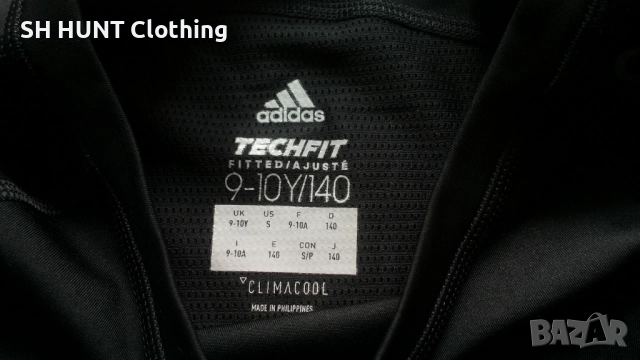 Adidas TECHFIT Thermo Kids Размер 9-10 г / 140 см детска термо блуза 24-63, снимка 10 - Детски Блузи и туники - 52683563