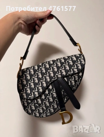 Дизайнерска дамска чанта Диор , снимка 3 - Чанти - 53788861