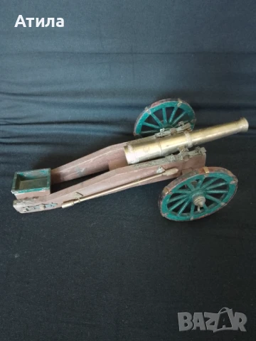оръдие 24/12 см бронз , снимка 2 - Декорация за дома - 51283699