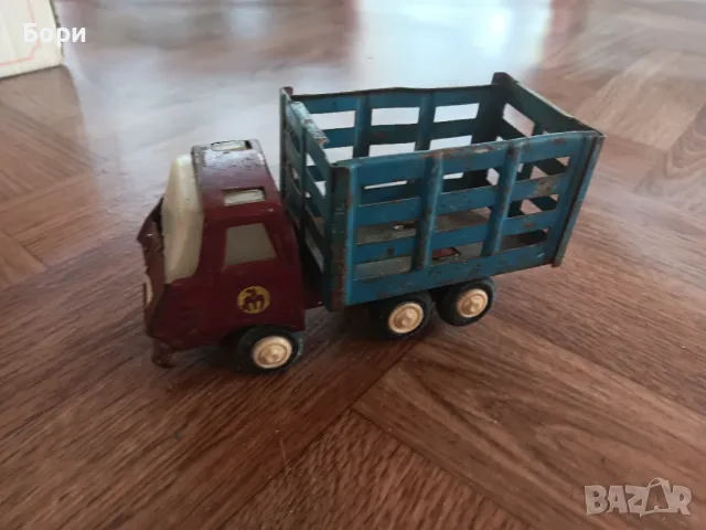 Старо метално камионче, снимка 3 - Колекции - 49923652