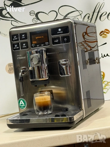 Кафемашина кафе автомат Saeco Exprelia , снимка 6 - Кафемашини - 53208151