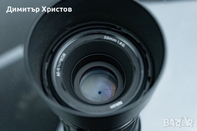 Фотоапарат Nikon D610 + обектив Nikon AF-S Nikkor 50mm f/1.8G, снимка 7 - Фотоапарати - 53609574