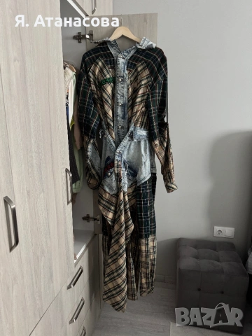 Рокля Djofra - one size - нова, с етикета, снимка 8 - Рокли - 52579620