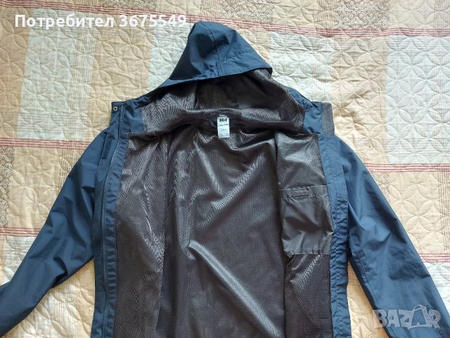 Helly Hansen Men's Seven J Rain Jacket - размер L, снимка 7 - Якета - 45686229