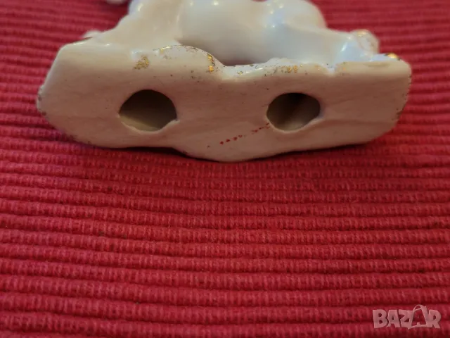 Старо порцеланово конче, фигурка, статуетка. , снимка 3 - Колекции - 50374731