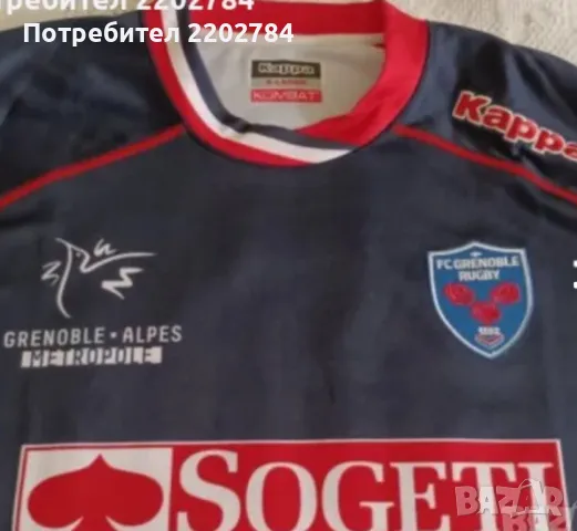 Оригинална блуза ръгби Франция,Гренобъл,Grenoble, Leeds,Шефилд,rugby , снимка 18 - Блузи - 35609699