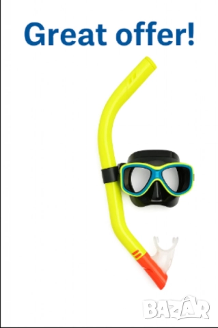 Комплект за гмуркане с маска и шнорхел – различни цветове, снимка 6 - Други стоки за дома - 52093877