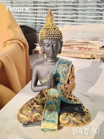 Статуетка Буда-23, снимка 4 - Статуетки - 52376074