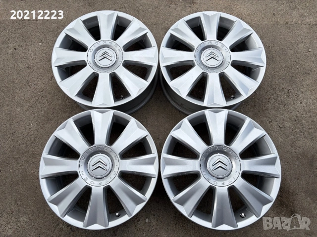 4 броя алуминиеви джанти за Citroen C4,C4 Picasso,Grand C4 Picasso,Berlingo 17, снимка 3 - Гуми и джанти - 53886038