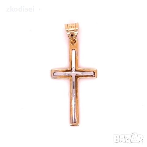 Златен медальон 0,63гр. 14кр. проба:585 модел:34334-1, снимка 1