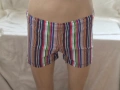Мъжки плувни шорти – Цветни ленти, снимка 1