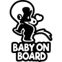 бебе в колата стикер baby board , снимка 4