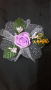 Сапунени рози с декорации,  за бюджетни фирмени подаръчета., снимка 2