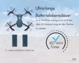 Чисто нов, тестван Дрон CHUBORY F89, 40+ минути дълго време на полет, WiFi FPV с камера, 1080P..., снимка 7