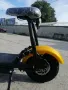 ЕЛЕКТРИЧЕСКИ СКУТЕР Maxmotors Little City Harley 1200W ЖЪЛТ, снимка 6