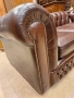 Диван тройка CHESTERFIELD естествена кожа , снимка 3