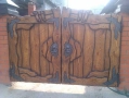 Порти, портали, врати, огради, парапети, ковано желязо, дърво., снимка 12