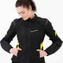 Дамско текстилно мото яке SHIMA RUSH Black/Fluo ,4 сезона,протектори, снимка 3