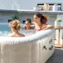 Надуваемо джакузи Intex PureSpa Chevron Deluxe,6 места,239 х 71см,бял, снимка 9