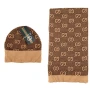 шапка и шал gucci louis vuitton nikr hugo boss , снимка 6