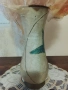 Красива ваза - рисуван месинг , снимка 3