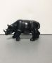 Африка, дървена статуетка, носорог, ръчна изработка, абанос, снимка 1 - Статуетки - 45111933