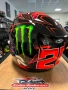 Мото Каска HJC RPHA 12 PRO Monster Energy Fabio Quartaro Motogp,XS, снимка 3