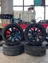 Джанти ауди 18 със зимни гуми, снимка 1 - Гуми и джанти - 45456141