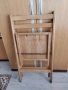 Продавам 6 броя сгъваеми дървени столове изработени в гр.Банско вис.44см.шир.45см.дълб.44см., снимка 8