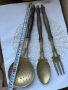 Красиви месингови прибори за готвене от Англия , снимка 3