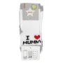Бебешки чорапи сиво-бели на точки I Love Mummy & I Love Daddy - 3 чифта S_1240139, снимка 2