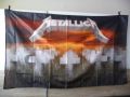 Metallica знаме флаг Master of puppets хеви метъл Господаря на куклите, снимка 1