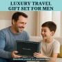 Подаръчен комплект за пътуване Kingsley & Harper - Премиум аксесоари за пътуване за мъже, снимка 8
