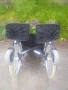 Сгъваема инвалидна рингова количка със степенки Марка: INVACARE Ширина на седалката 45см Дълбочина 4, снимка 7