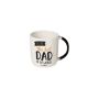 Чаша, Най-добрият татко, бяла, 345мл, снимка 1 - Чаши - 45299307