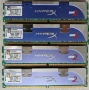 Adata VITESTA EXTREME 4x1 GB DDR2 800+ 444 // Kingston HYPER X 4x1 GB DDR2 1066 555, снимка 3