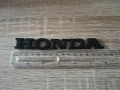 черен метален надпис Honda, снимка 2
