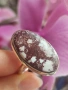 Сребърен пръстен с Конски Яспис, снимка 2