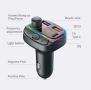 Автомобилен Bluetooth C14 FM трансмитер с USB и PD зарядно устройство, снимка 4