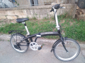 Сгъваемо алумимиево колело  марка: PROPHETE Сгъват се рамката, кормилото,седалката и педалите  7 ско, снимка 1