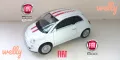 Fiat 500 2007 Welly 44009 - Мащаб 1:43, снимка 1