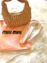 Нова дамска чанта от естествена кожа Miu Miu, снимка 2