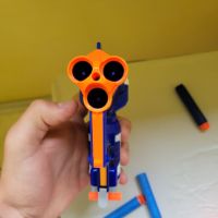 Детски пистолети Nerf + пистолет с капси, снимка 4 - Други - 45536404