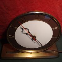 Германски настолен часовник на ток ROVITA, снимка 4 - Антикварни и старинни предмети - 45465031