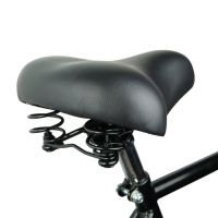 Седалка за Велосипед, черна с пружини, снимка 1 - Аксесоари за велосипеди - 45302782