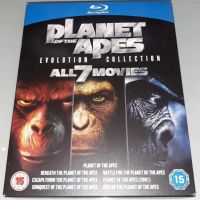 Blu-Ray Планетата на маймуните/ колекция 7филма/, снимка 1 - Blu-Ray филми - 45207448